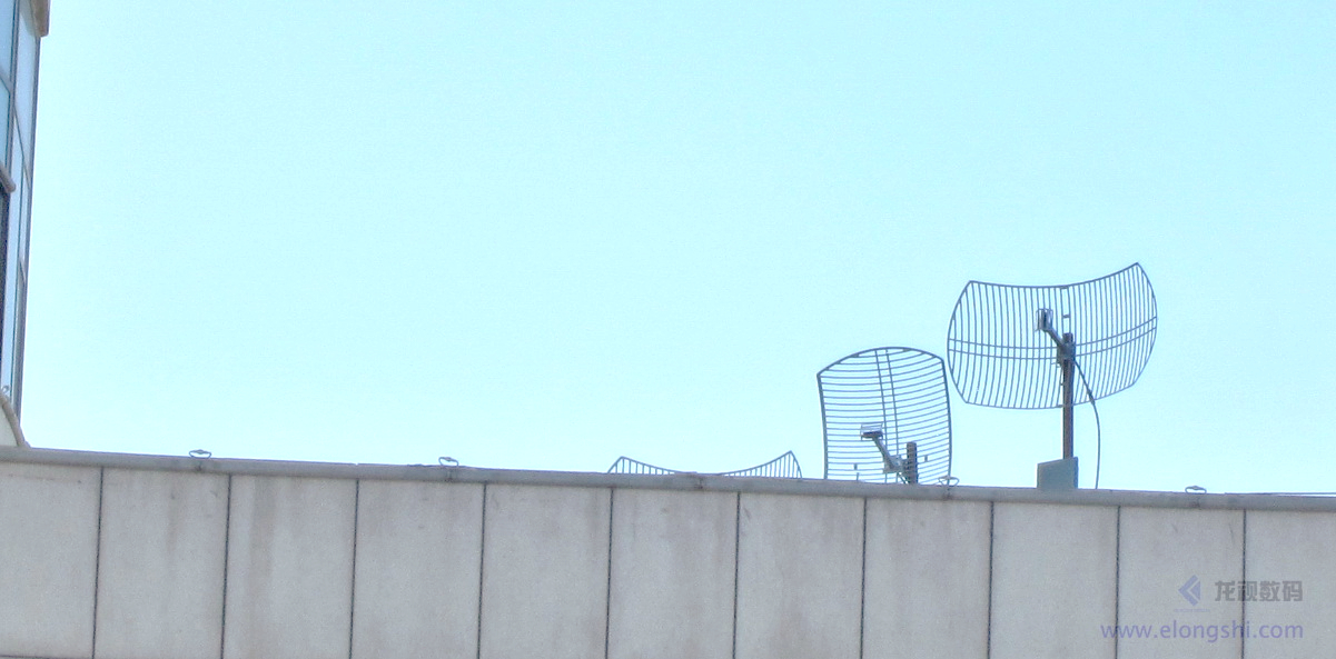 深圳龍視數碼遠程距離模擬無線影音傳輸，視頻+聲音（立體聲）